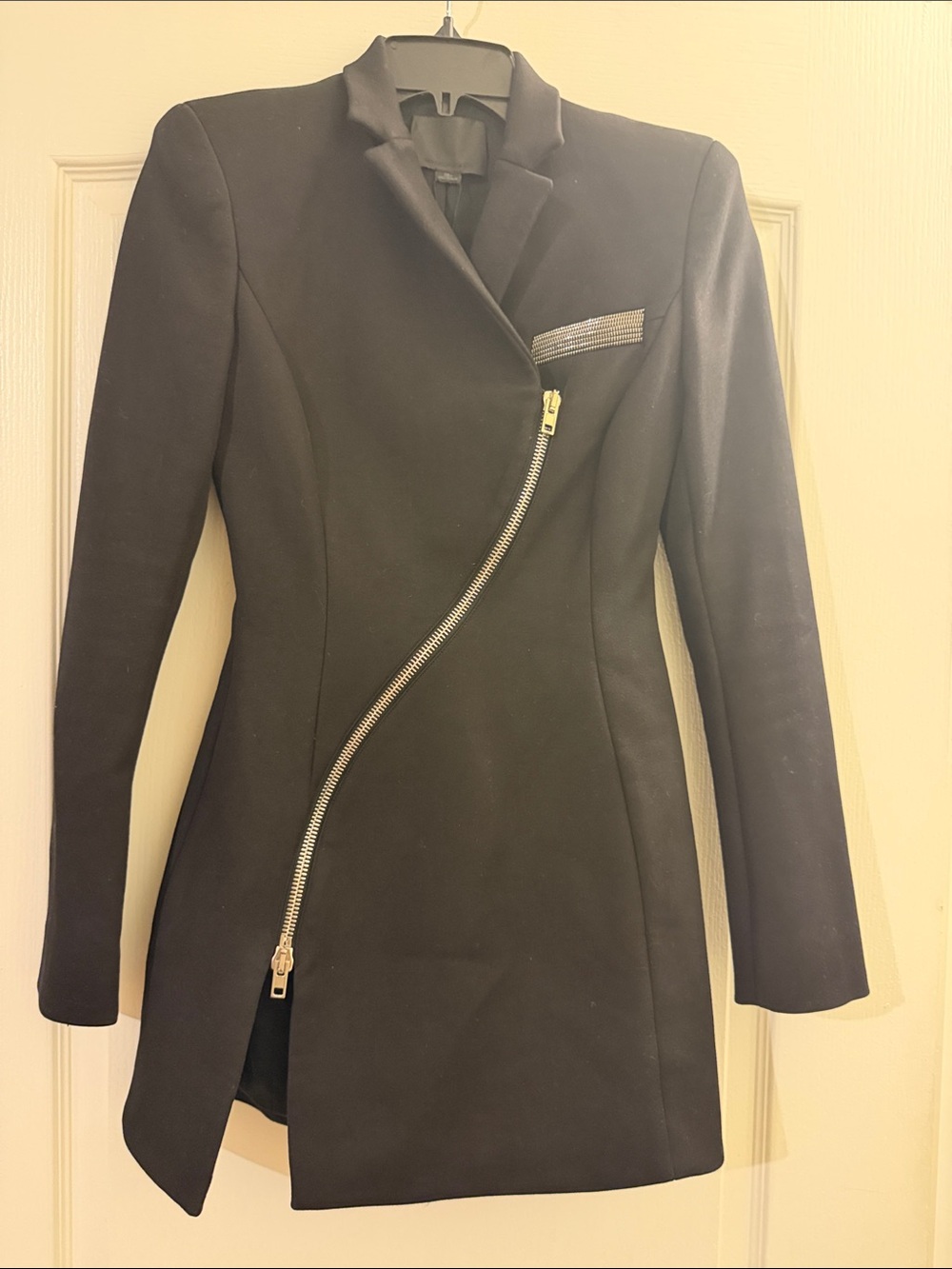 Alexander Wang Women's Asymmetric Zip Blazer dress